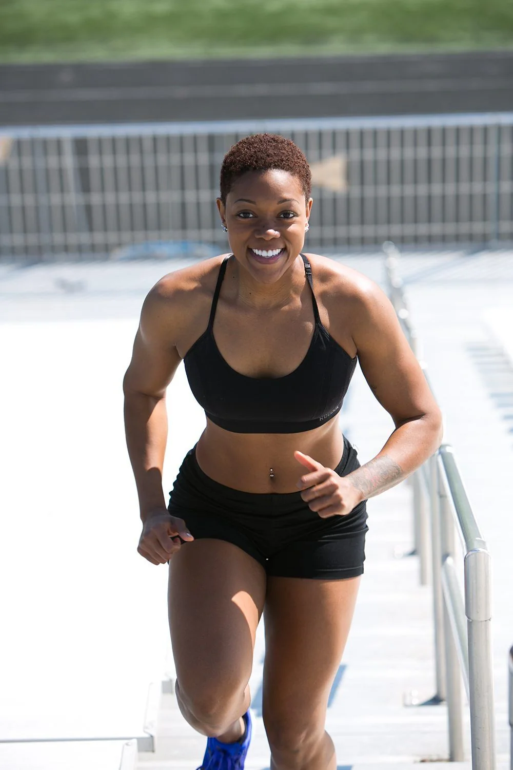 A Vitalex Health patient, strong and in motion